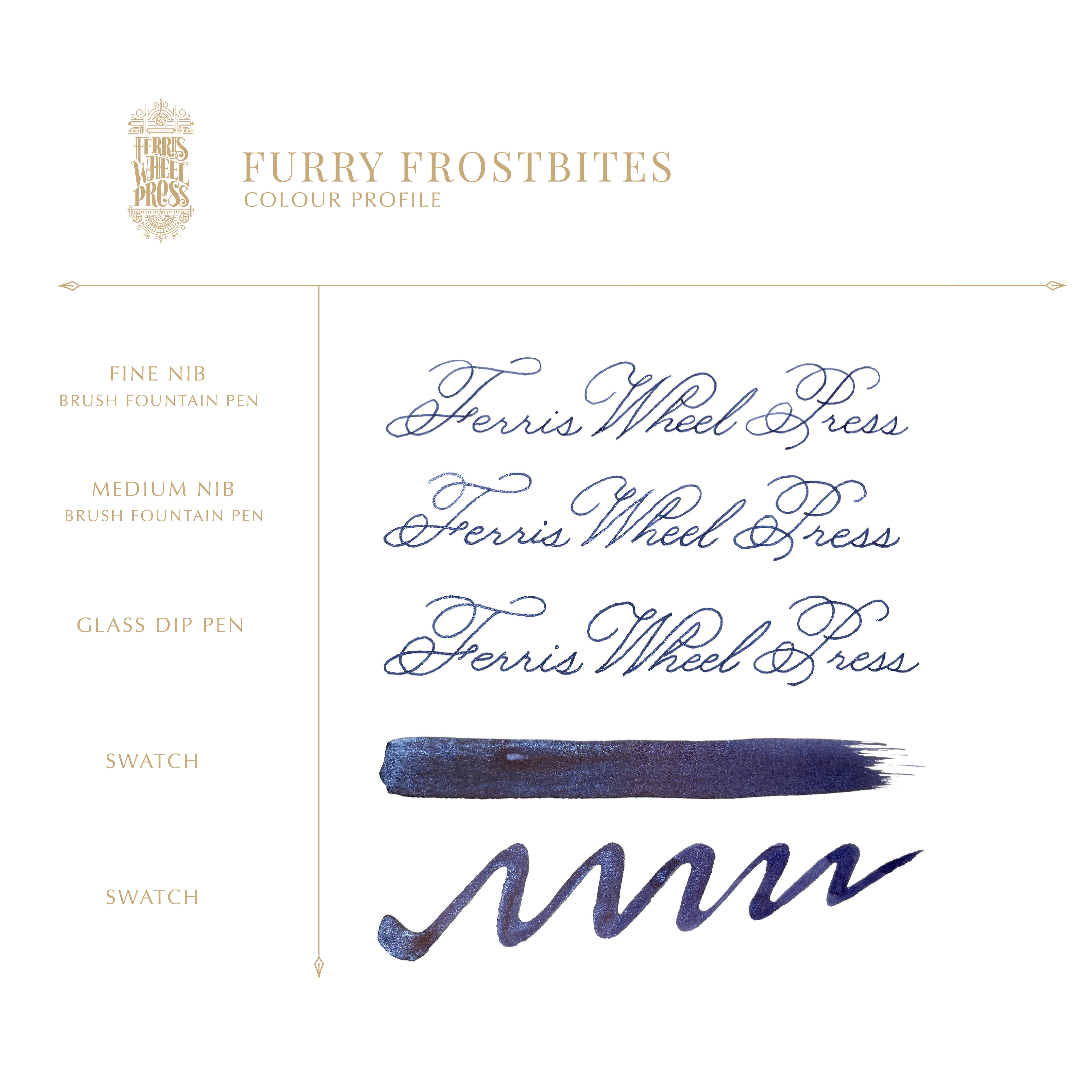 FerriTales | Bestiary Series | Furry Frostbites 85ml Ink