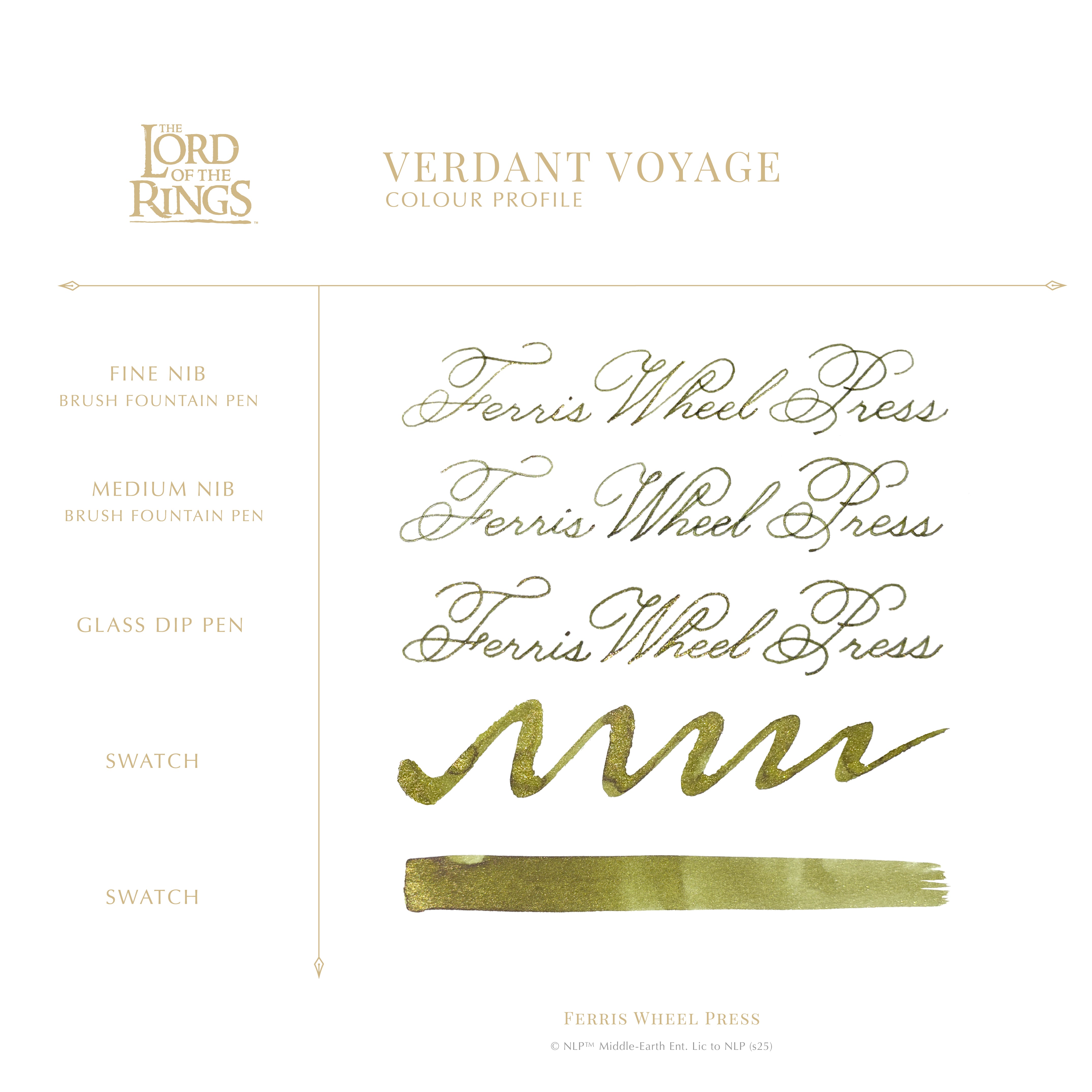 Warner Bros. | The Lord of the Rings | Verdant Voyage 10ml Ink