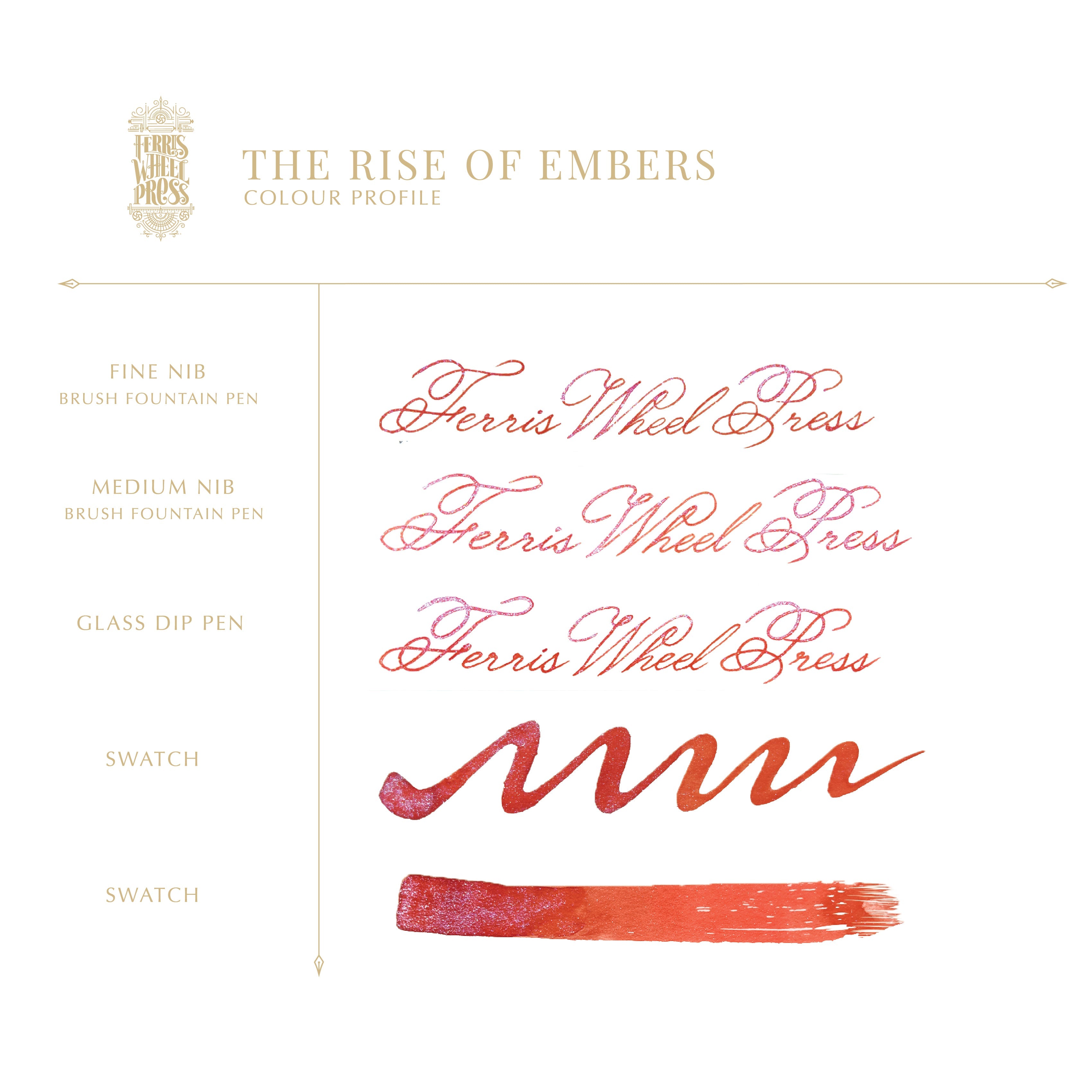 FerriTales | The Book of Knights Series | The Rise of Embers 85ml Ink