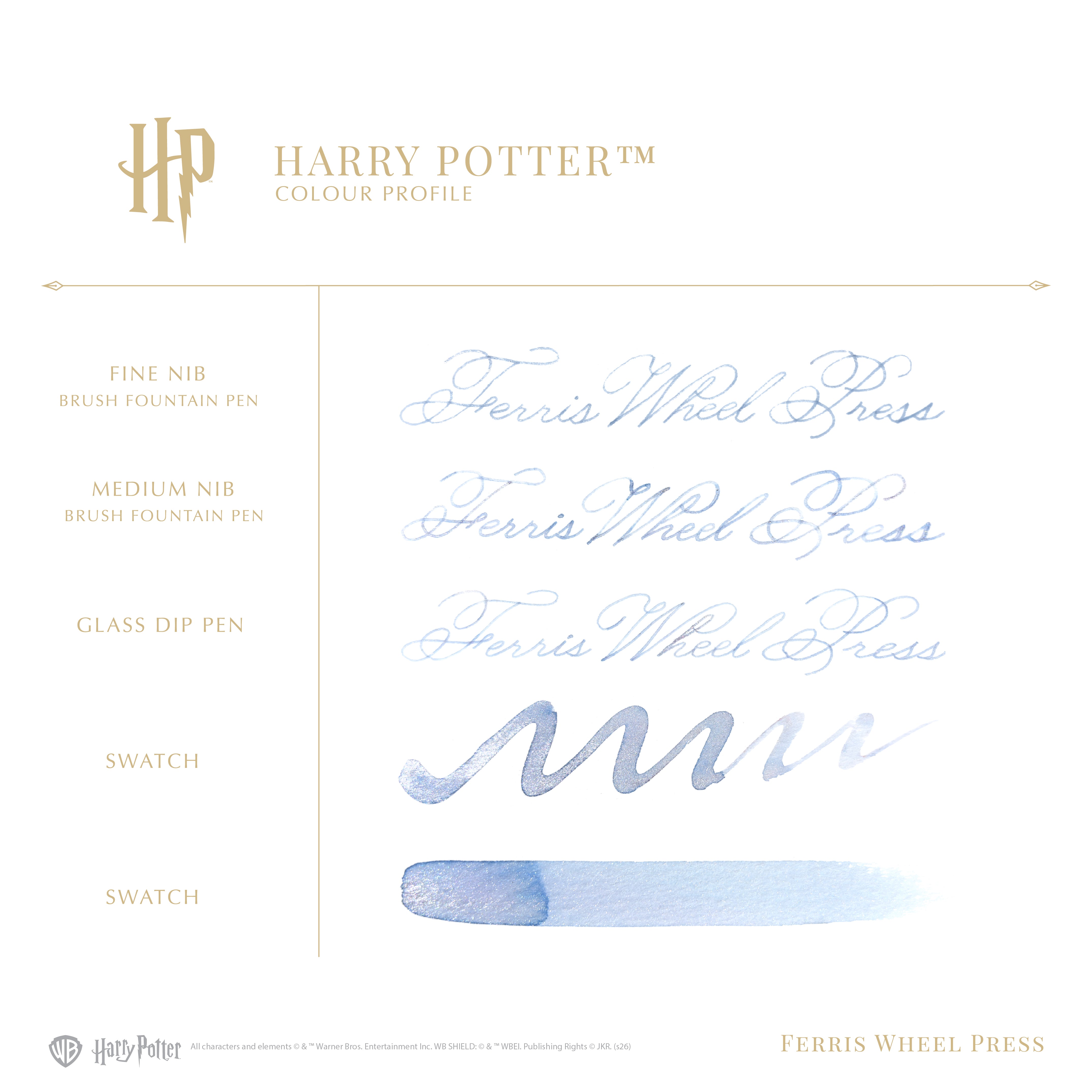 25 Years of Magic - Patronus Anniversary Collection | Limited Edition Masque Pen & Ink Set | Harry Potter