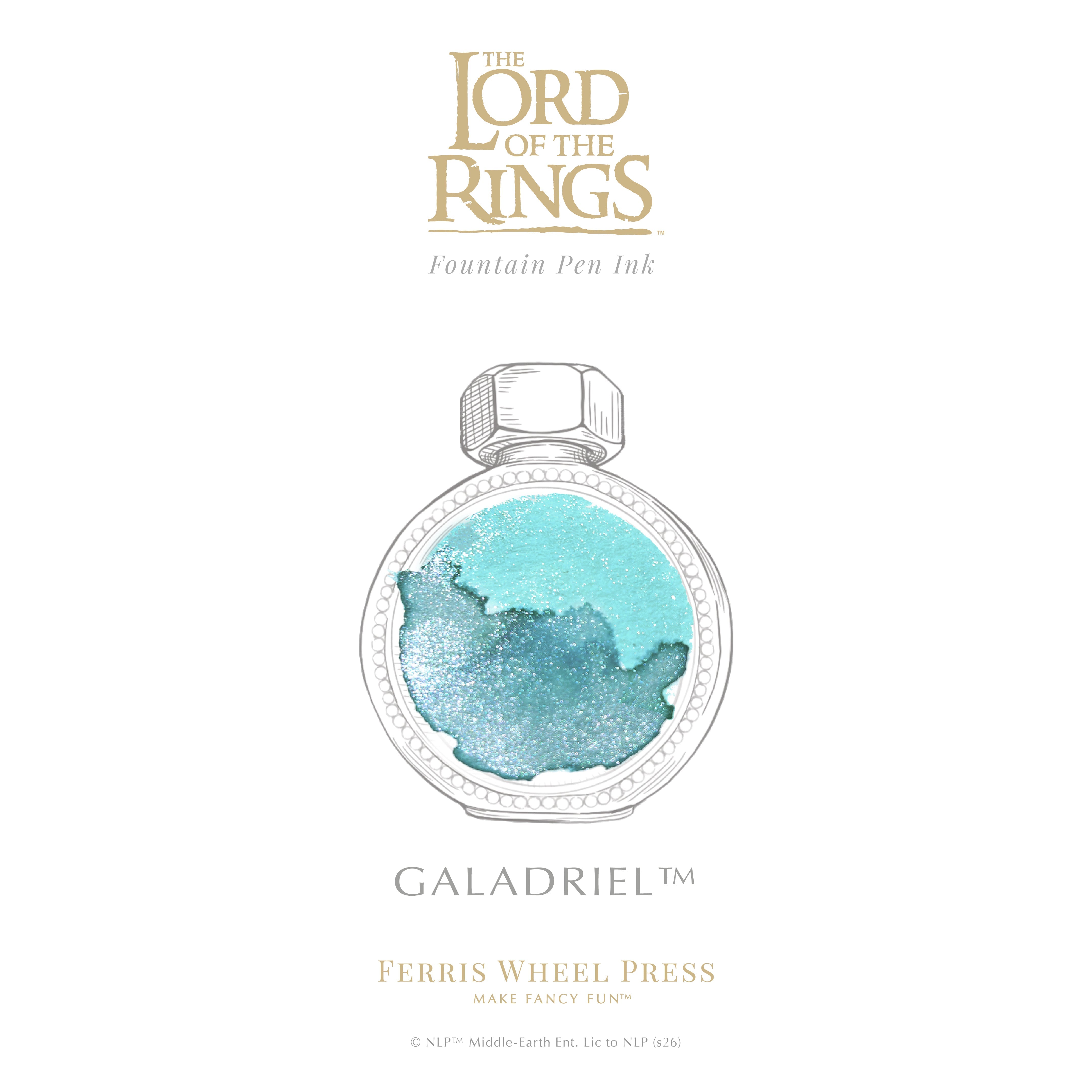 Warner Bros. | The Lord of the Rings 25th Anniversary | Limited Edition Pen and Ink Set | Galadriel