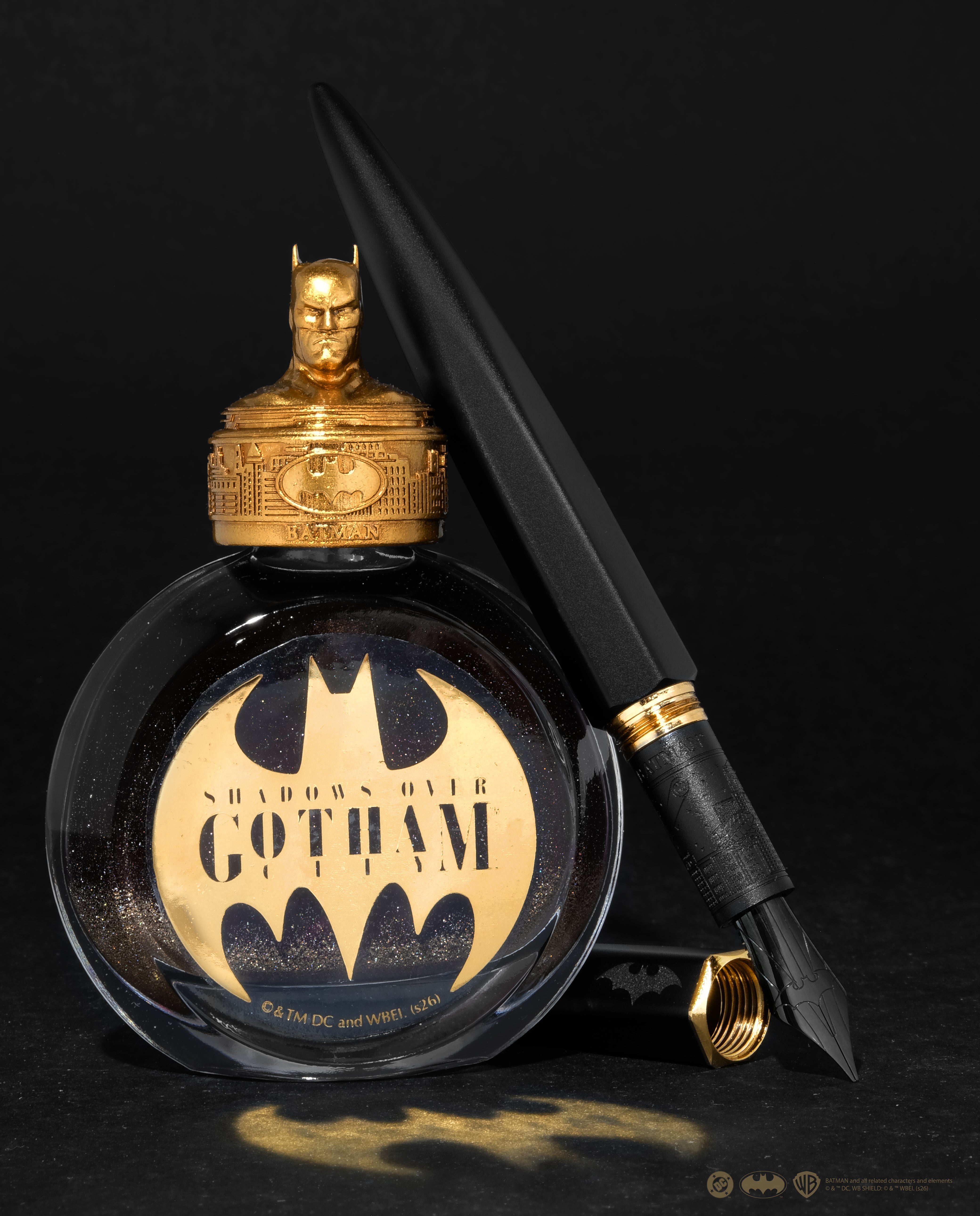 Shadows over Gotham City | Marquise Pen & Ink Set | Batman