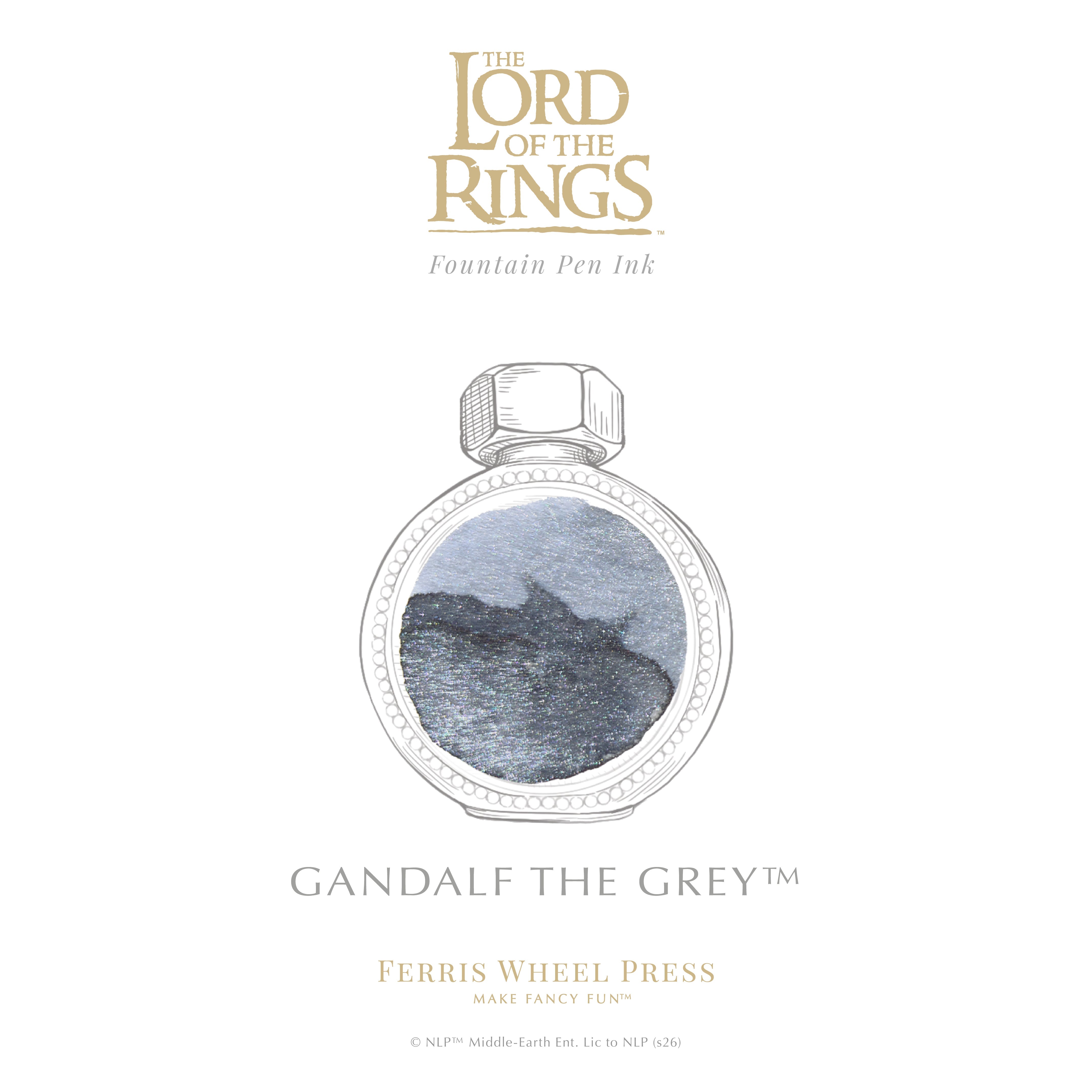 Warner Bros. | The Lord of the Rings 25th Anniversary | Gandalf the Grey 38ml Ink