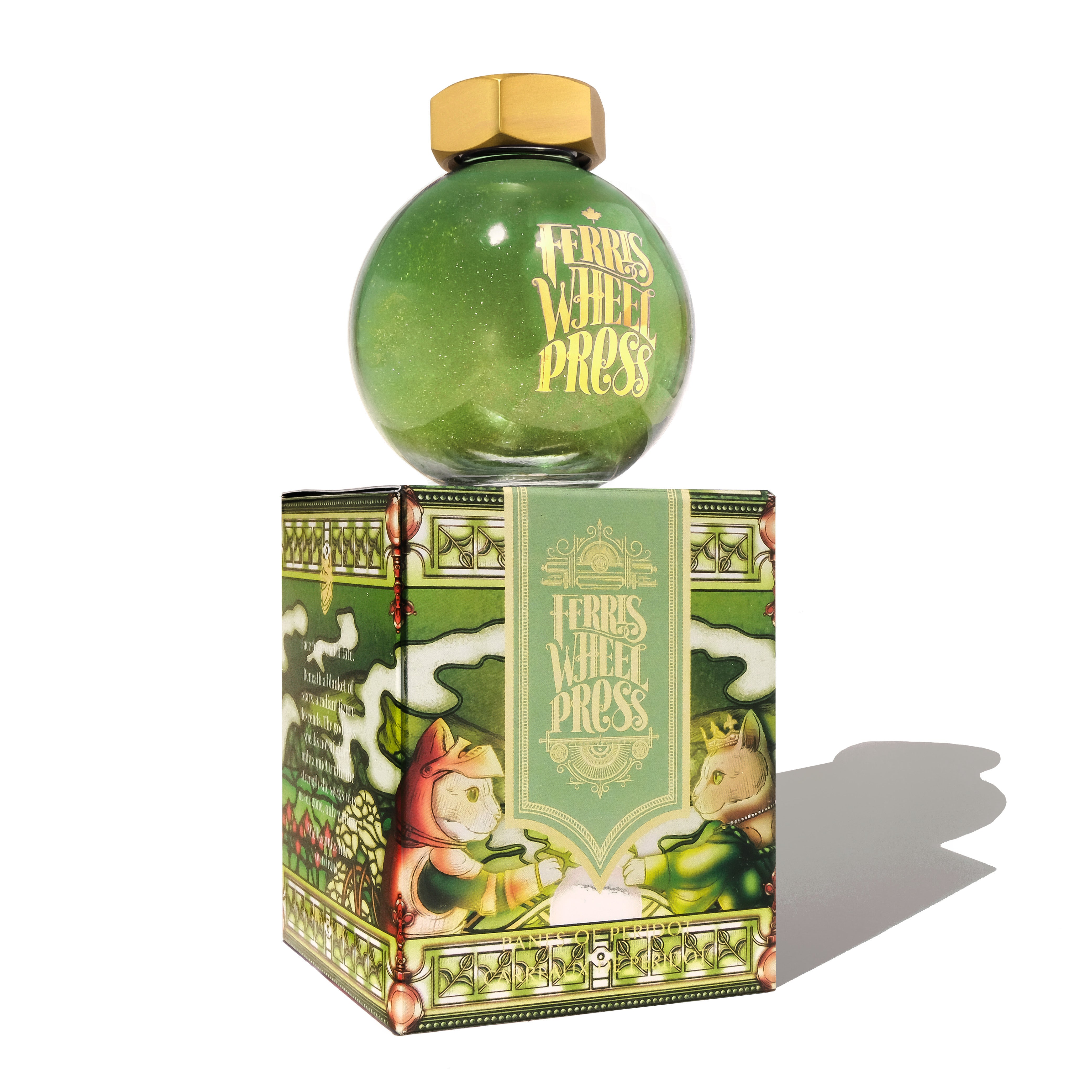 FerriTales | The Book of Knights Series | Panes of Peridot  85ml Ink