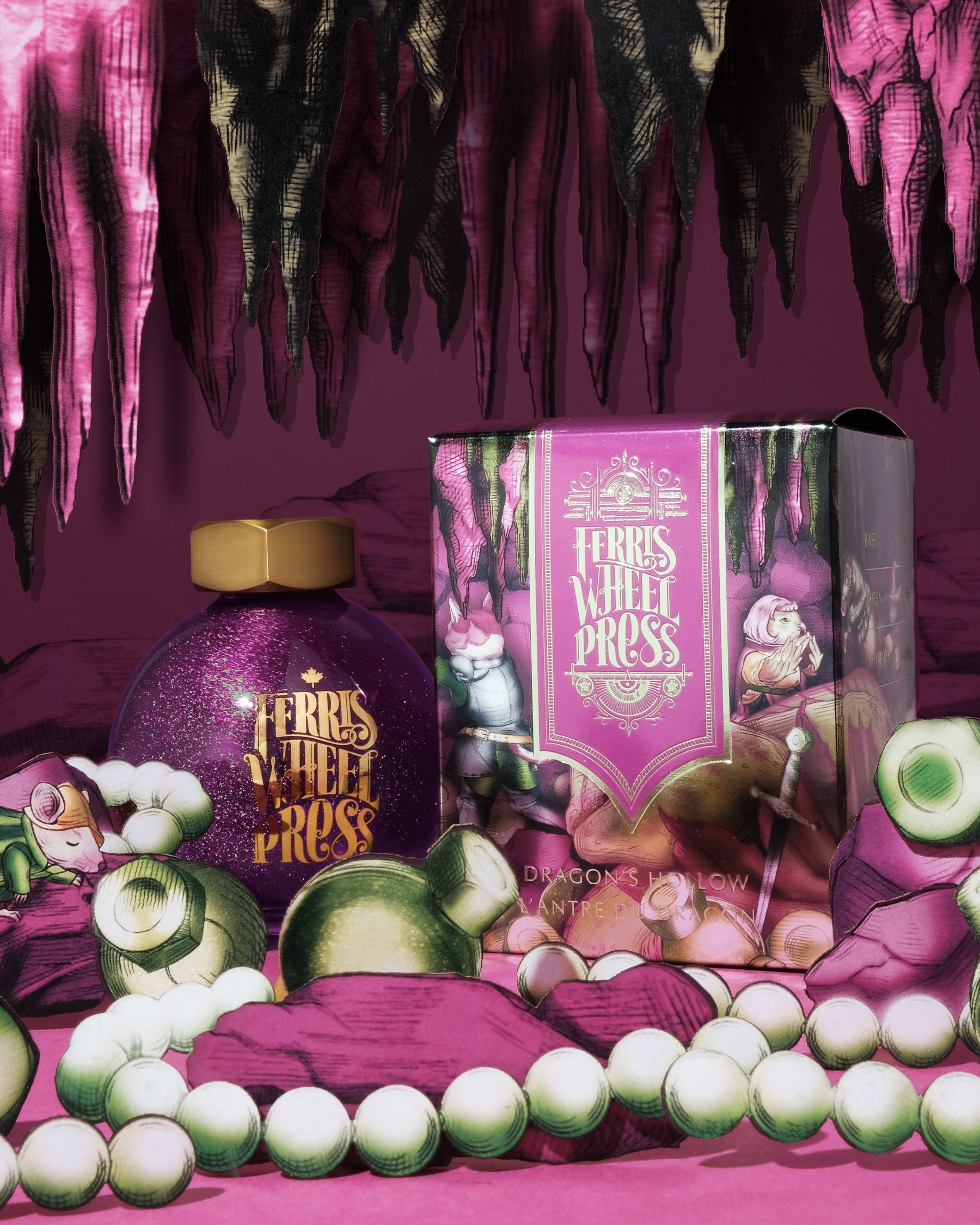 FerriTales | The Book of Knights Series | Dragon's Hollow 85ml Ink