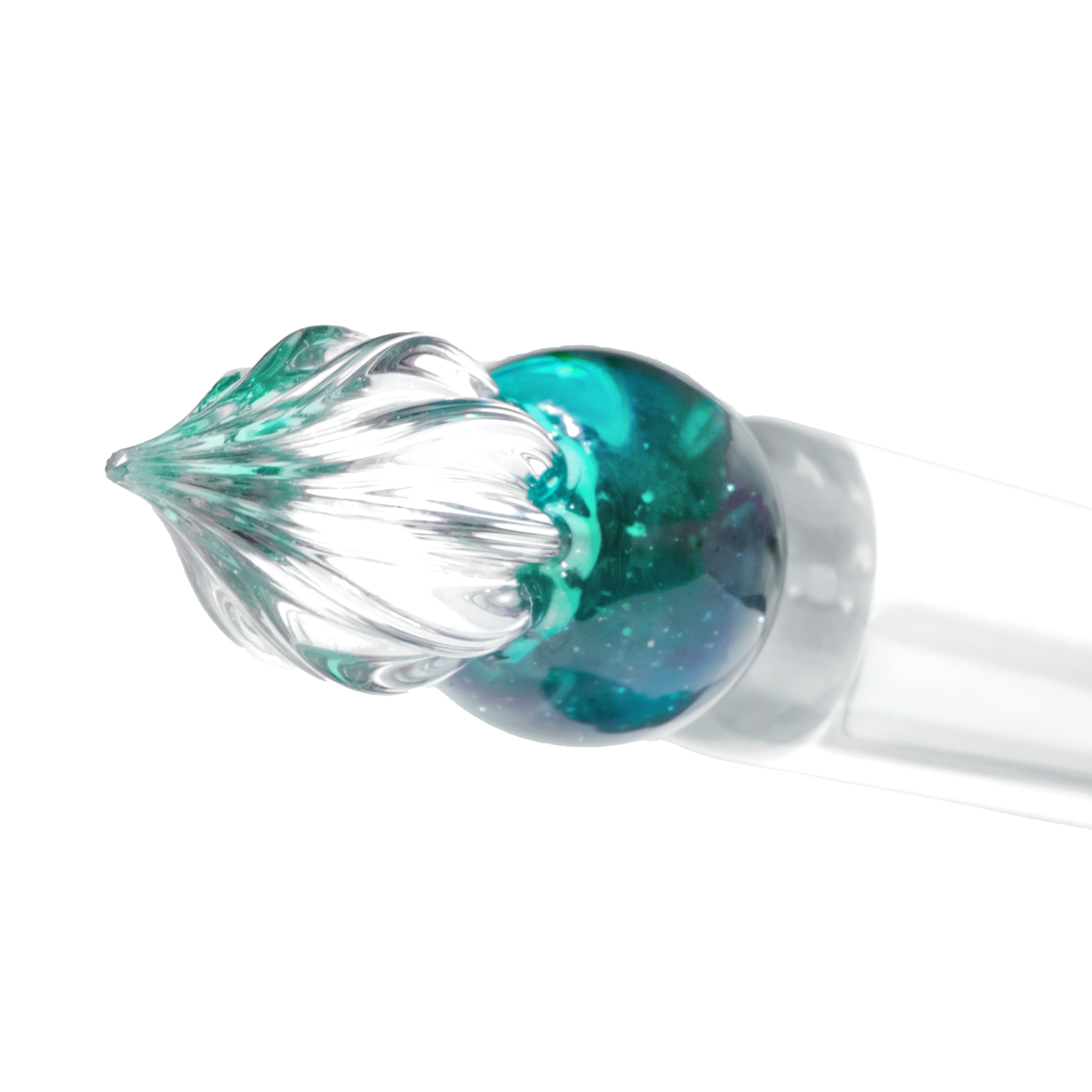 The Gumdrop Glass Dip Pen - Tourmaline
