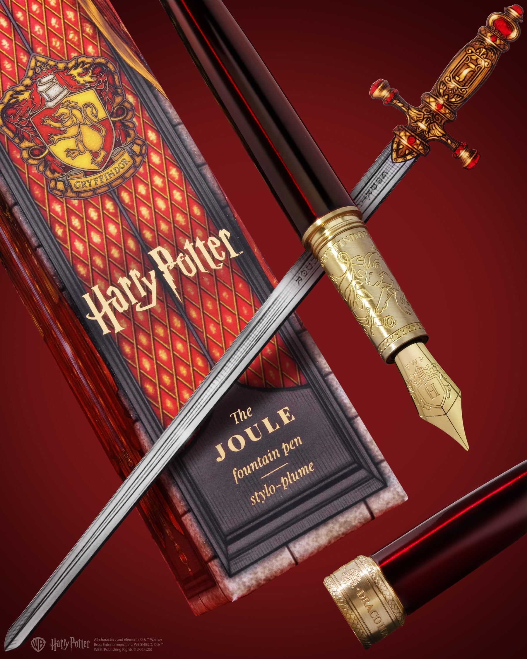 Warner Bros. | Harry Potter | Joule Fountain Pen | Gryffindor House