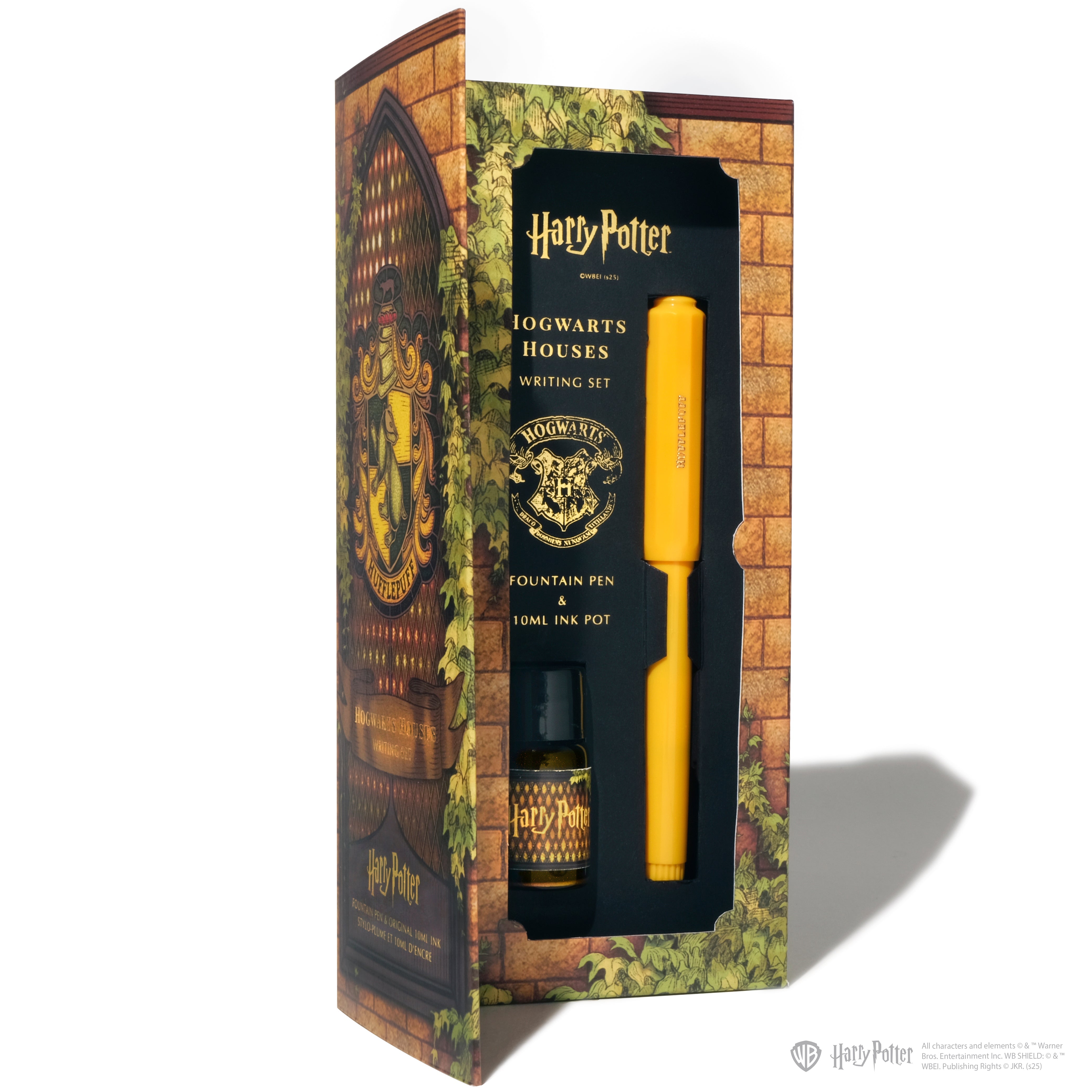 Warner Bros. | Harry Potter | Carousel Pen and Ink Set | Hufflepuff House