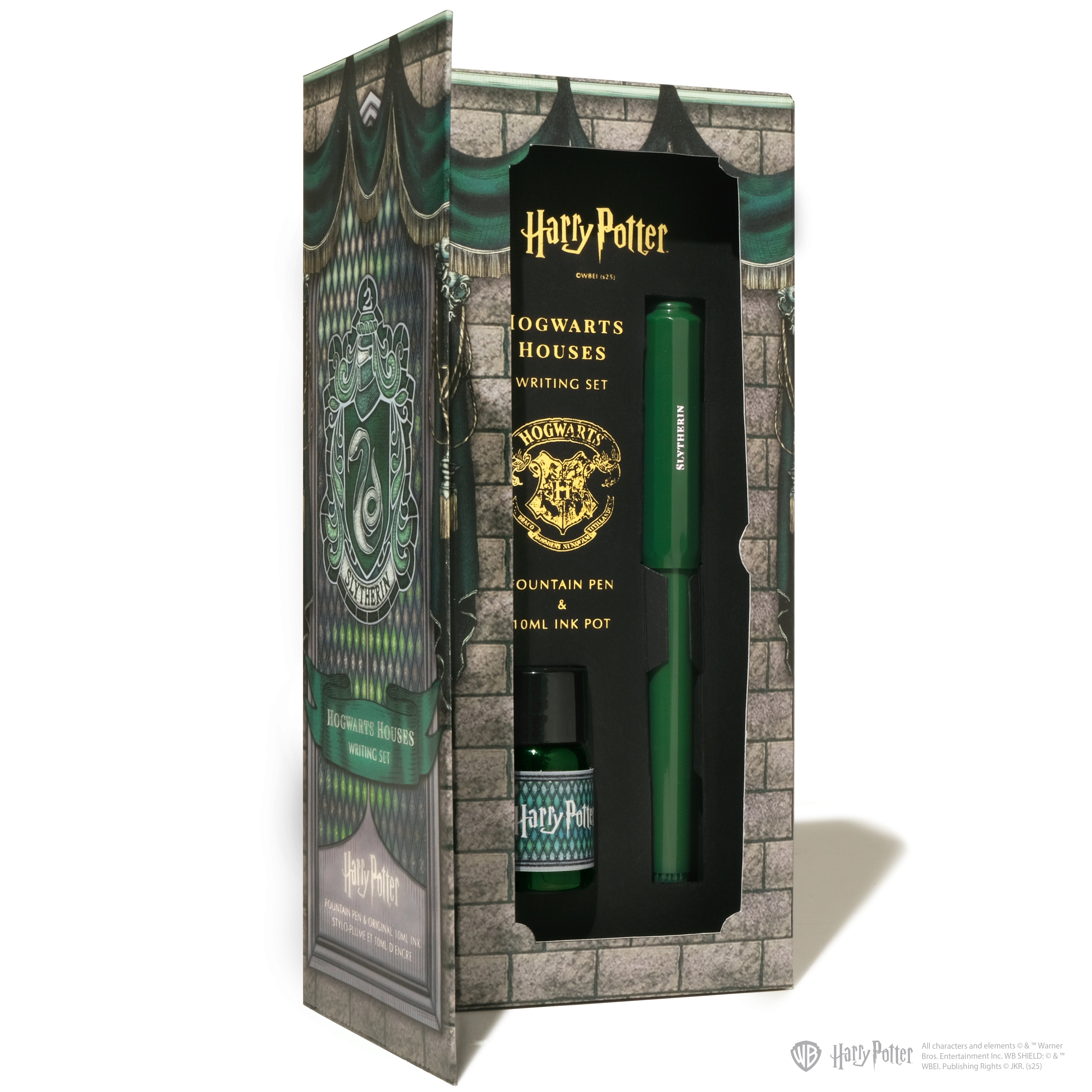 Warner Bros. | Harry Potter | Carousel Pen and Ink Set | Slytherin House