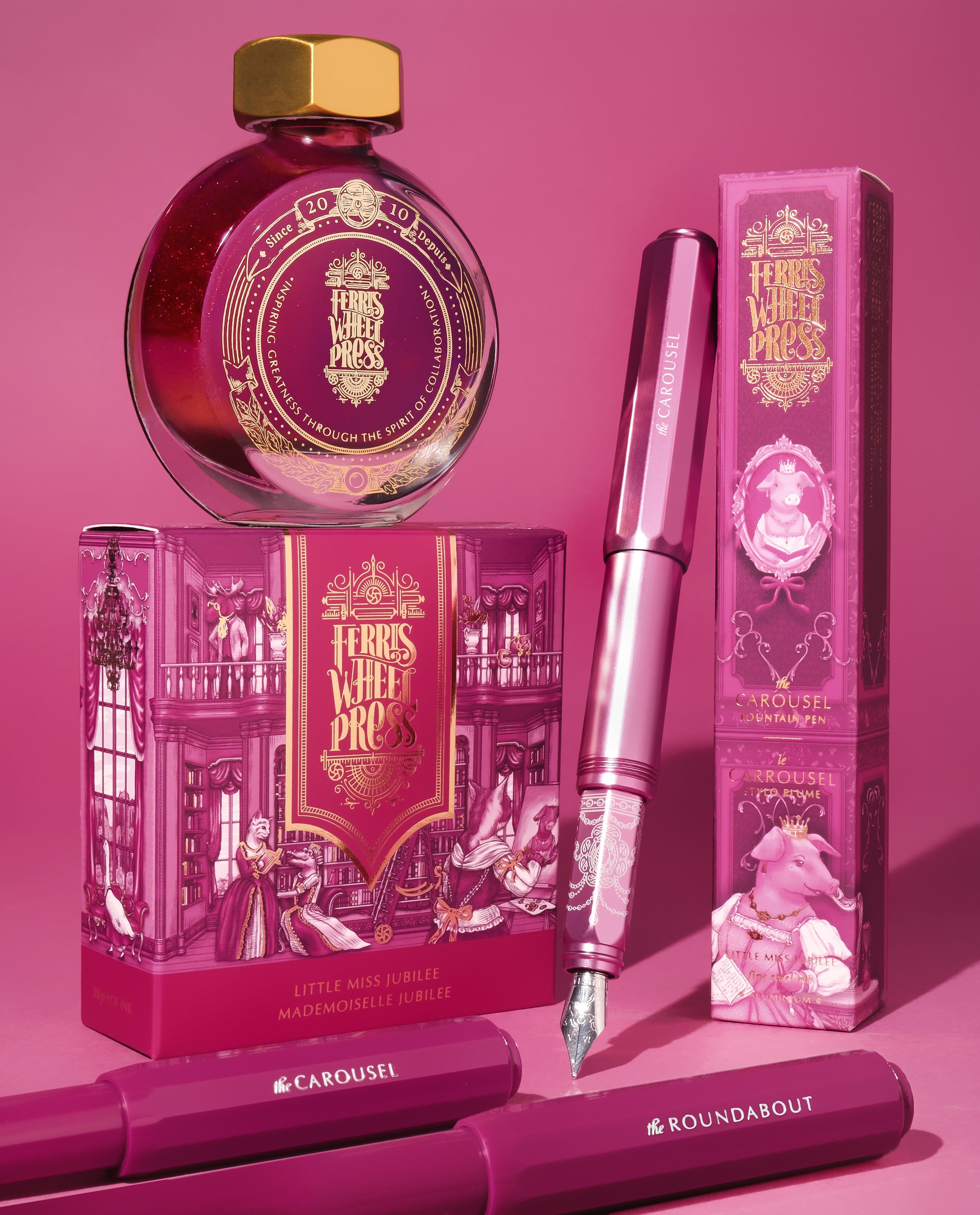 Honorary Edition | The Carousel Fountain Pen - Little Miss Jubilee