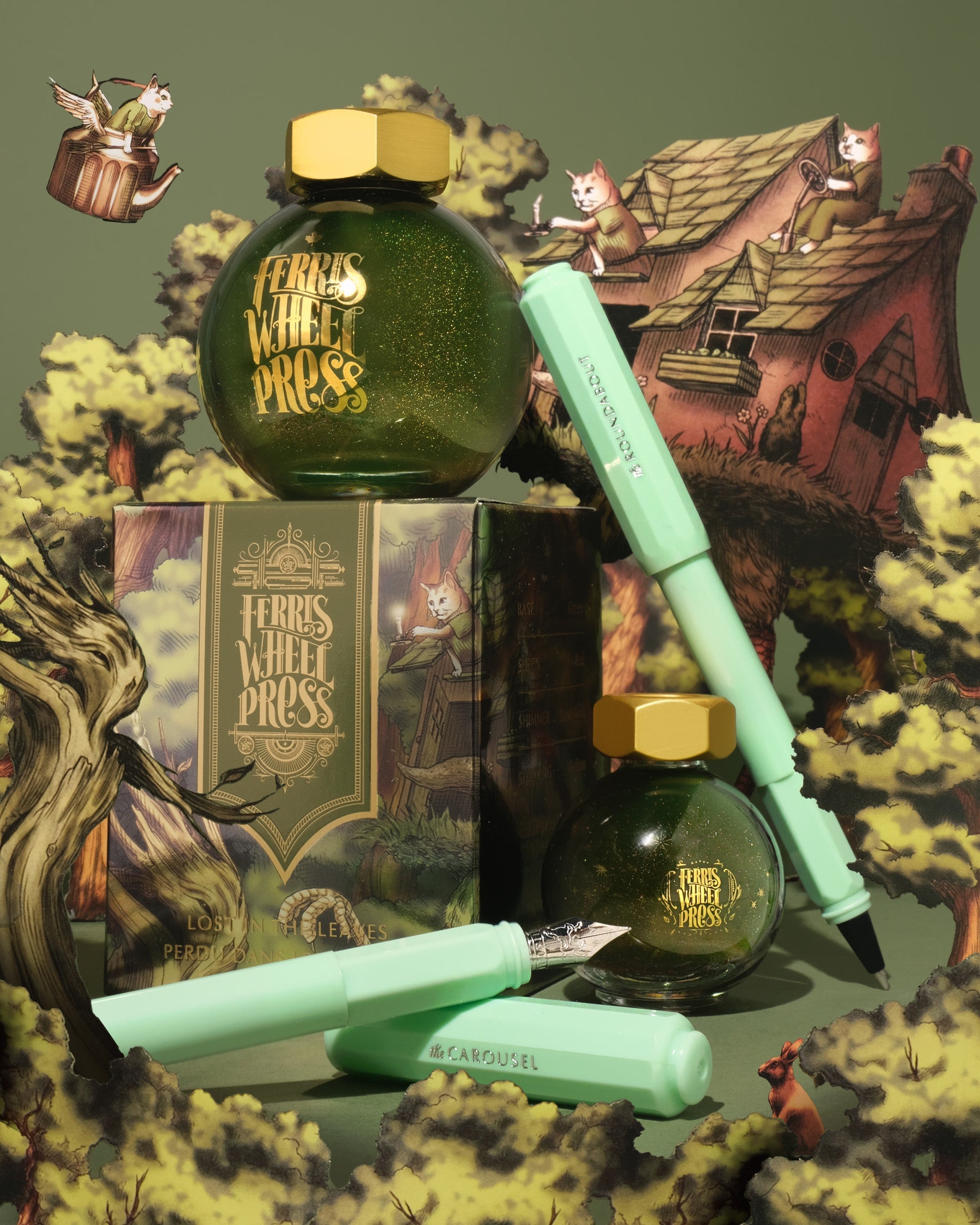 FerriTales | Bestiary Series | Lost in the Leaves 85ml Ink