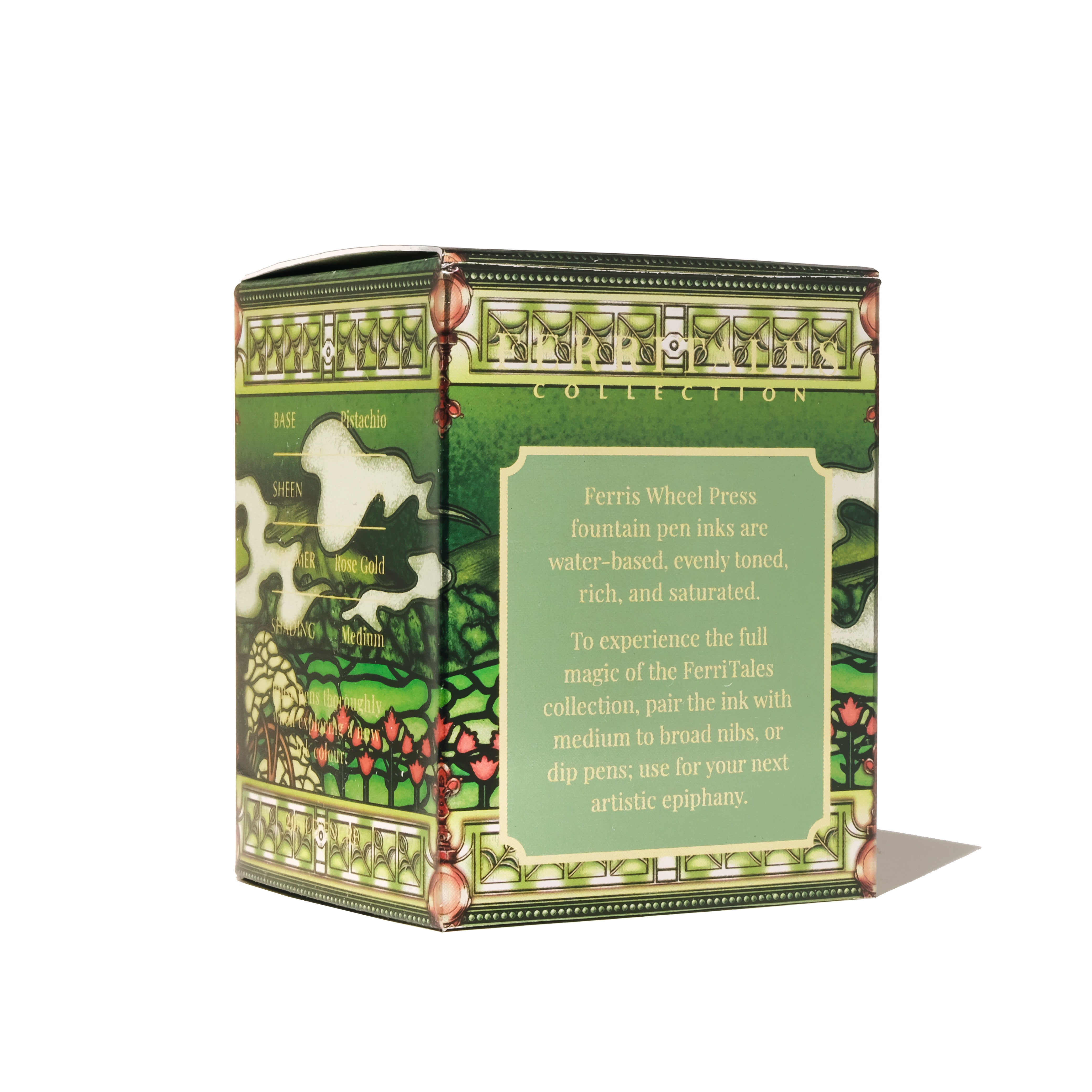 FerriTales | The Book of Knights Series | Panes of Peridot  85ml Ink