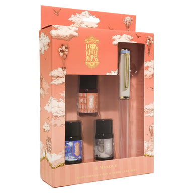 The Masque Pen & Ink Set - Coral