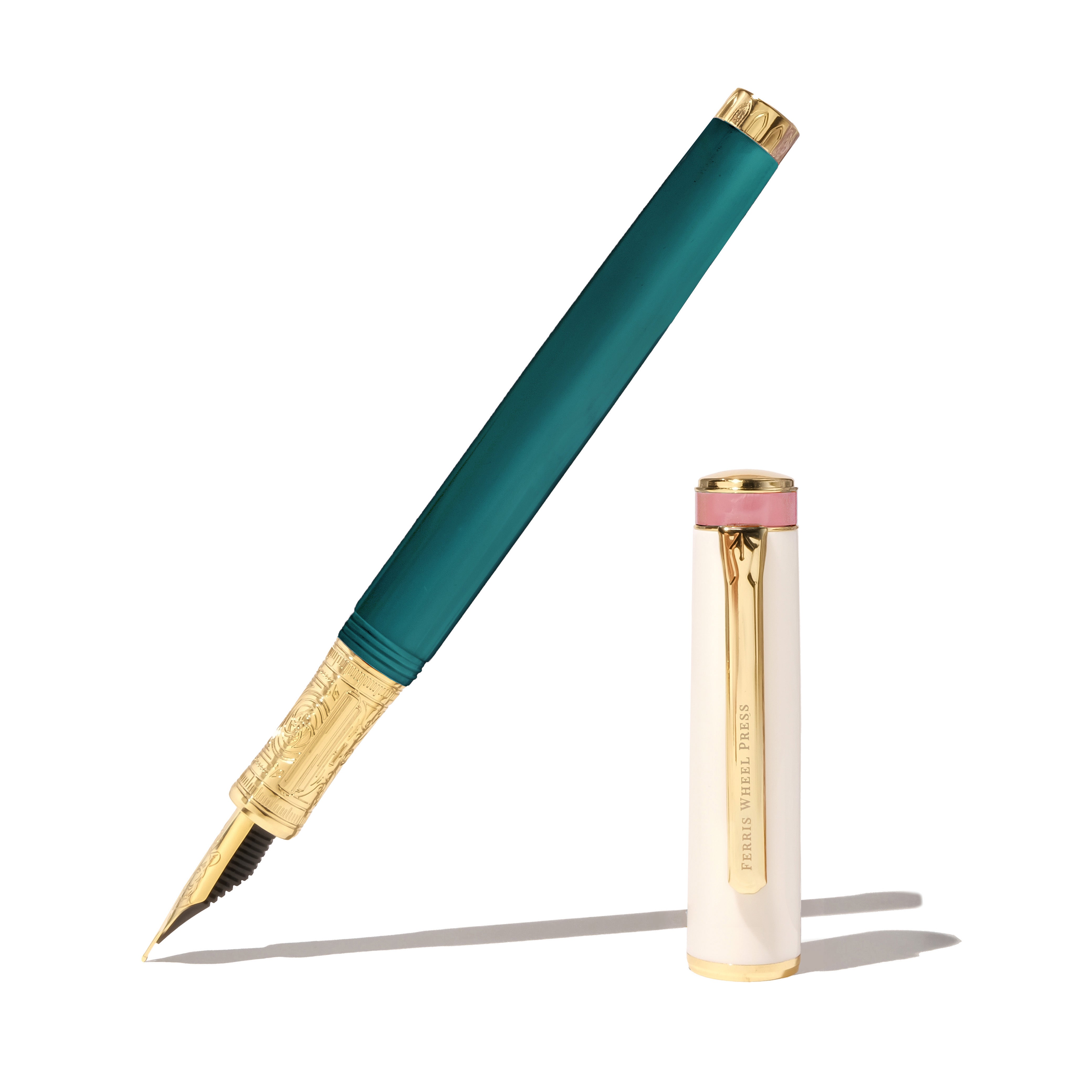 The Masque Pen & Ink Set - Teal