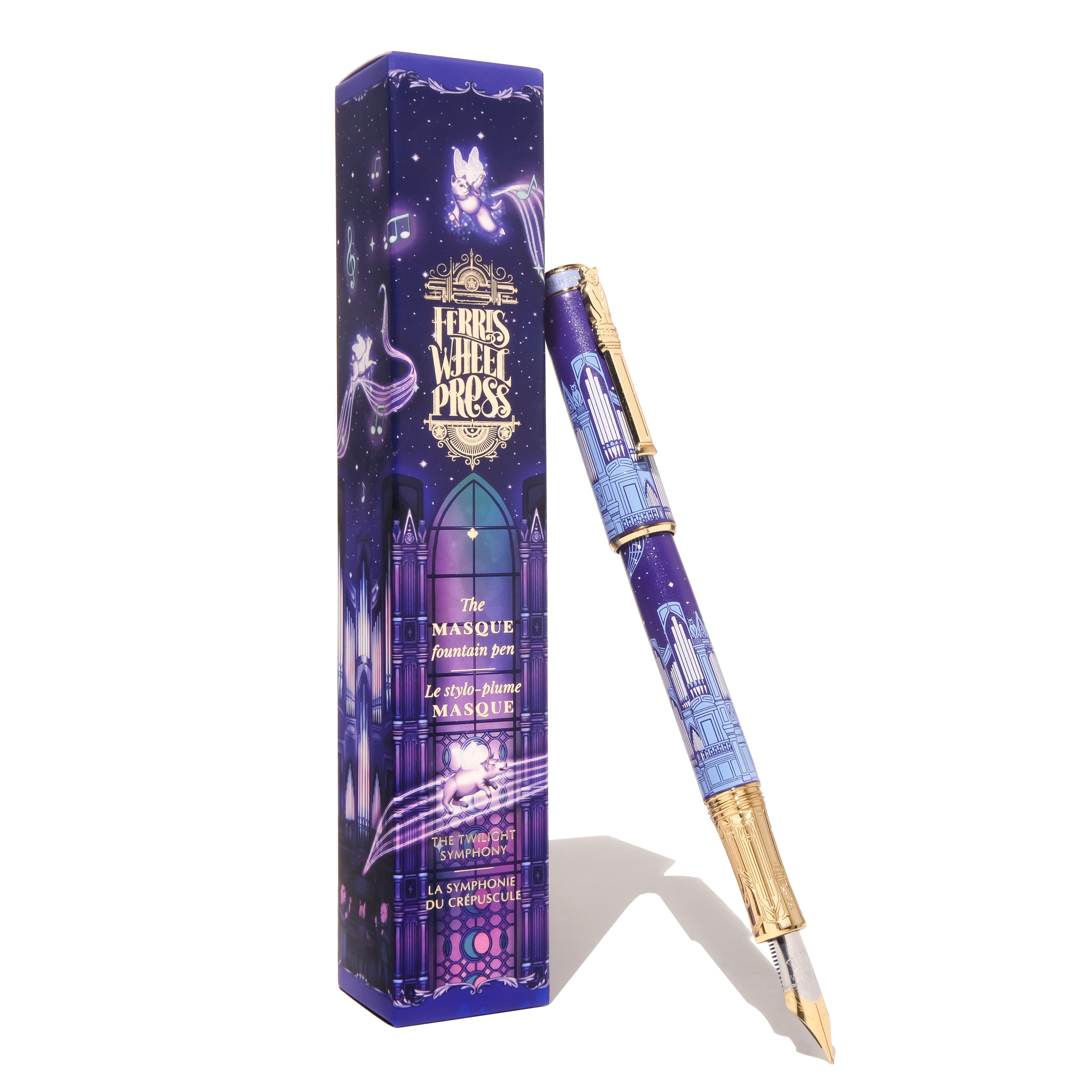The Masque Fountain pen - 2026 Limited Edition - The Twilight Symphony