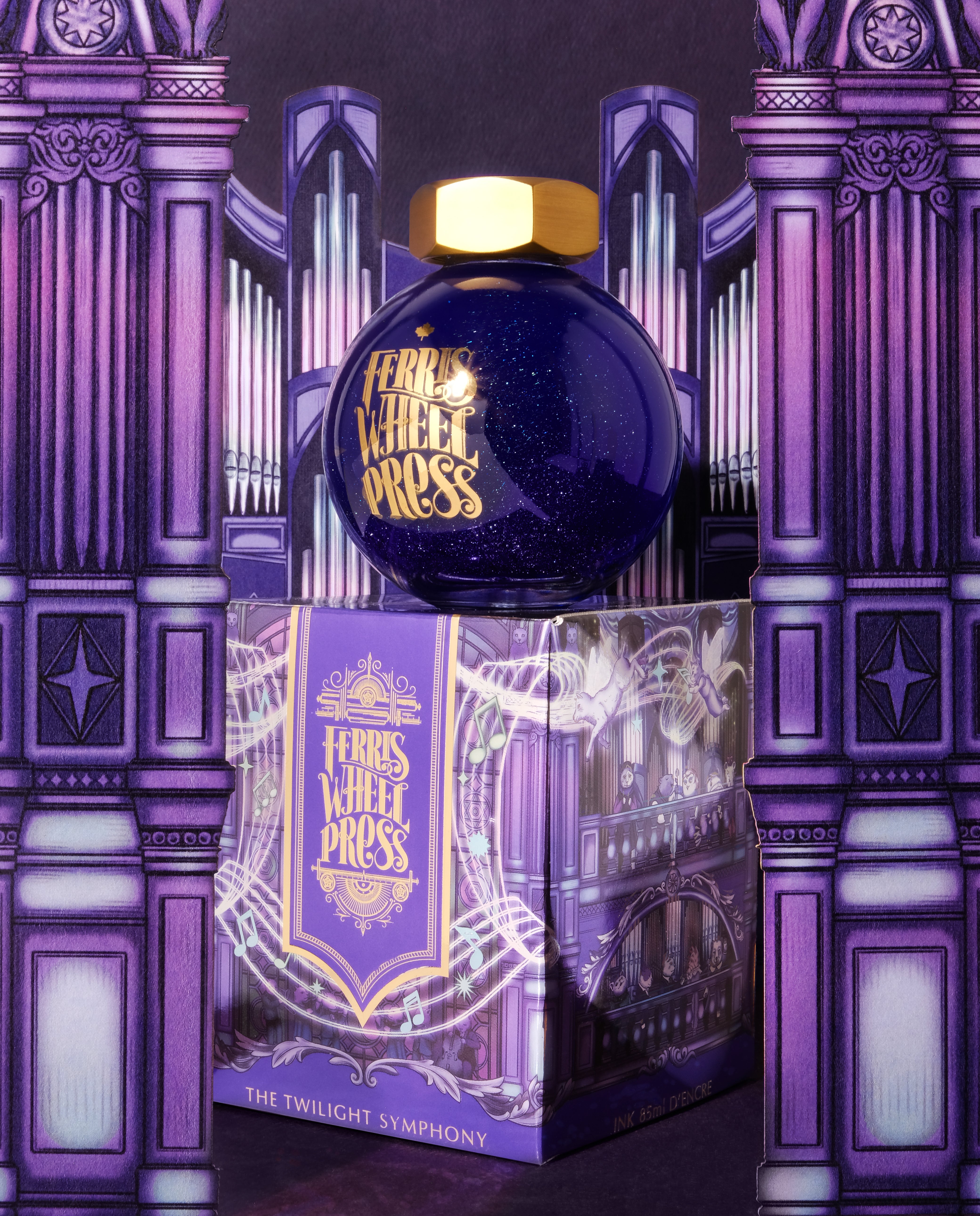 FerriTales | 2026 Limited Edition - Everlasting Fountain Pen Ink | Twilight Symphony 85ml Ink