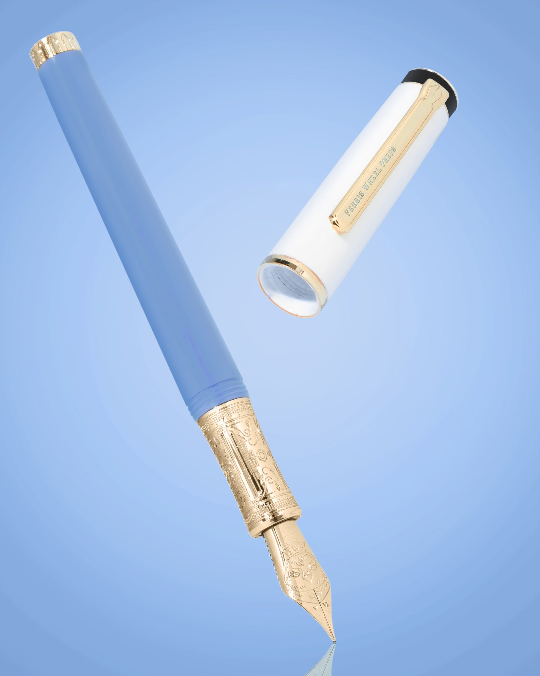 The Masque Pen & Ink Set - Blue
