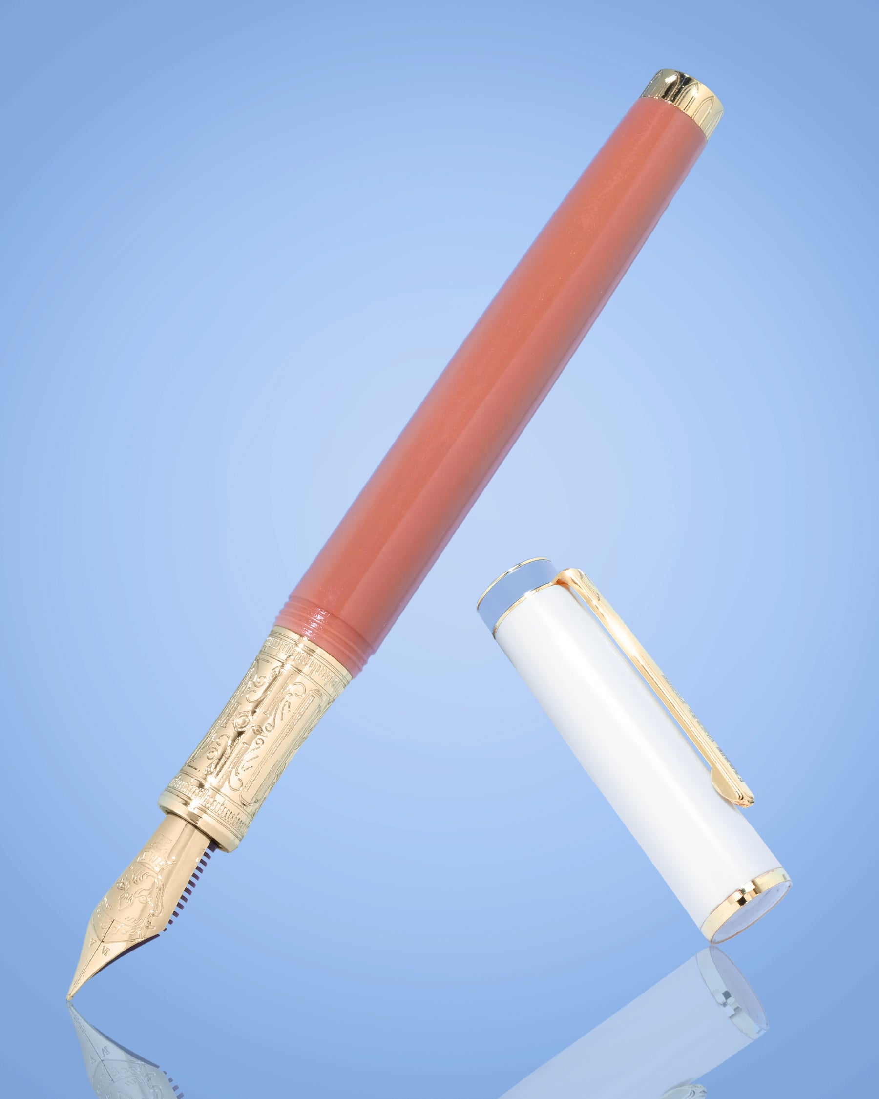 The Masque Pen & Ink Set - Coral