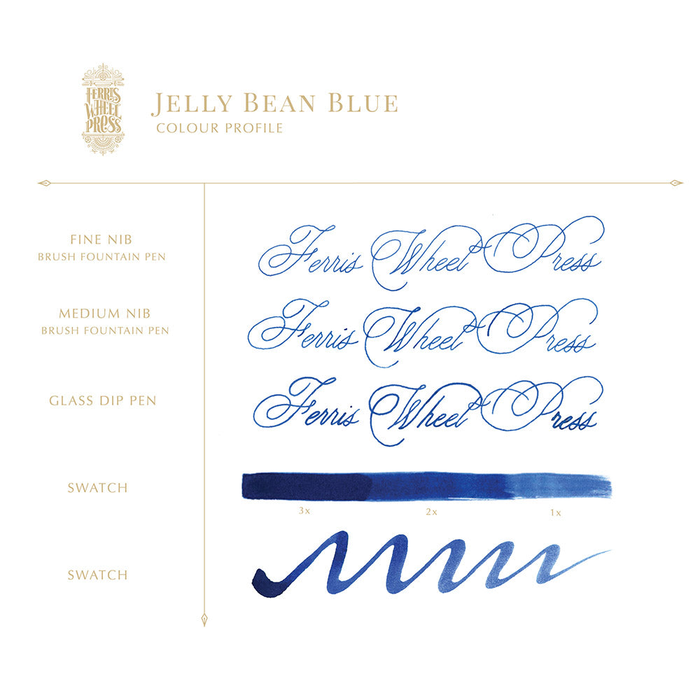 The Masque Pen & Ink Set - Teal