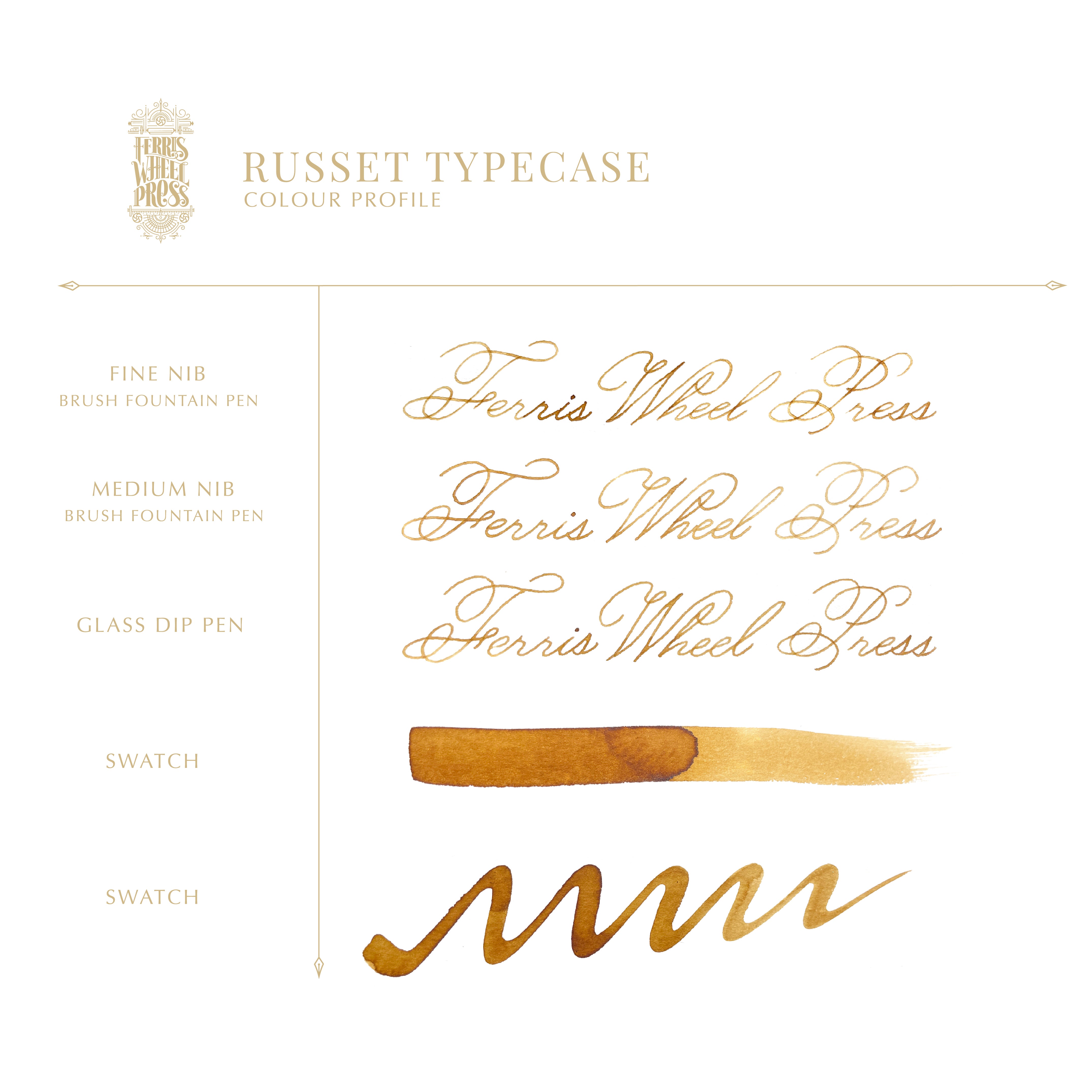 Everyday Collection | Russet Typecase Ink 10ml