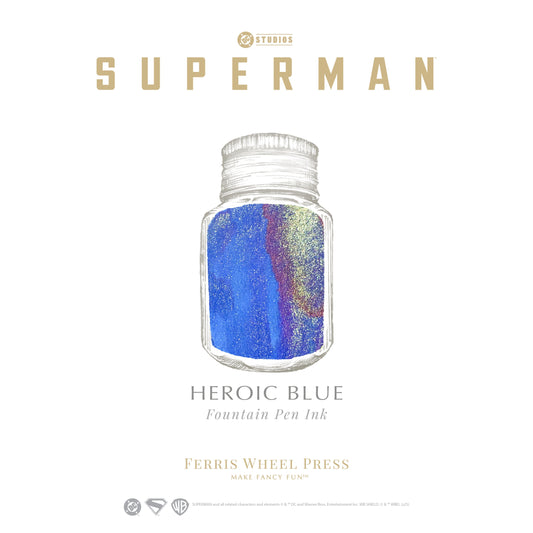 Warner Bros. | Superman | Heroic Blue 10ml Ink