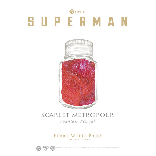 Warner Bros. | Superman | Scarlet Metropolis 10ml Ink