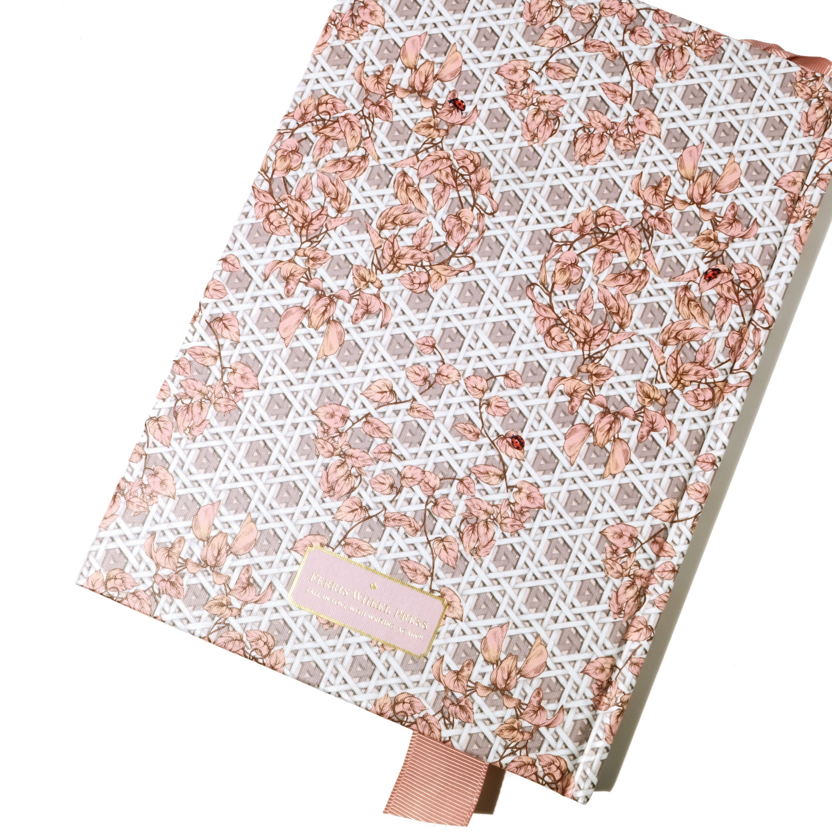 The Sketchbook A5: Enveloped in Rattan - Pink
