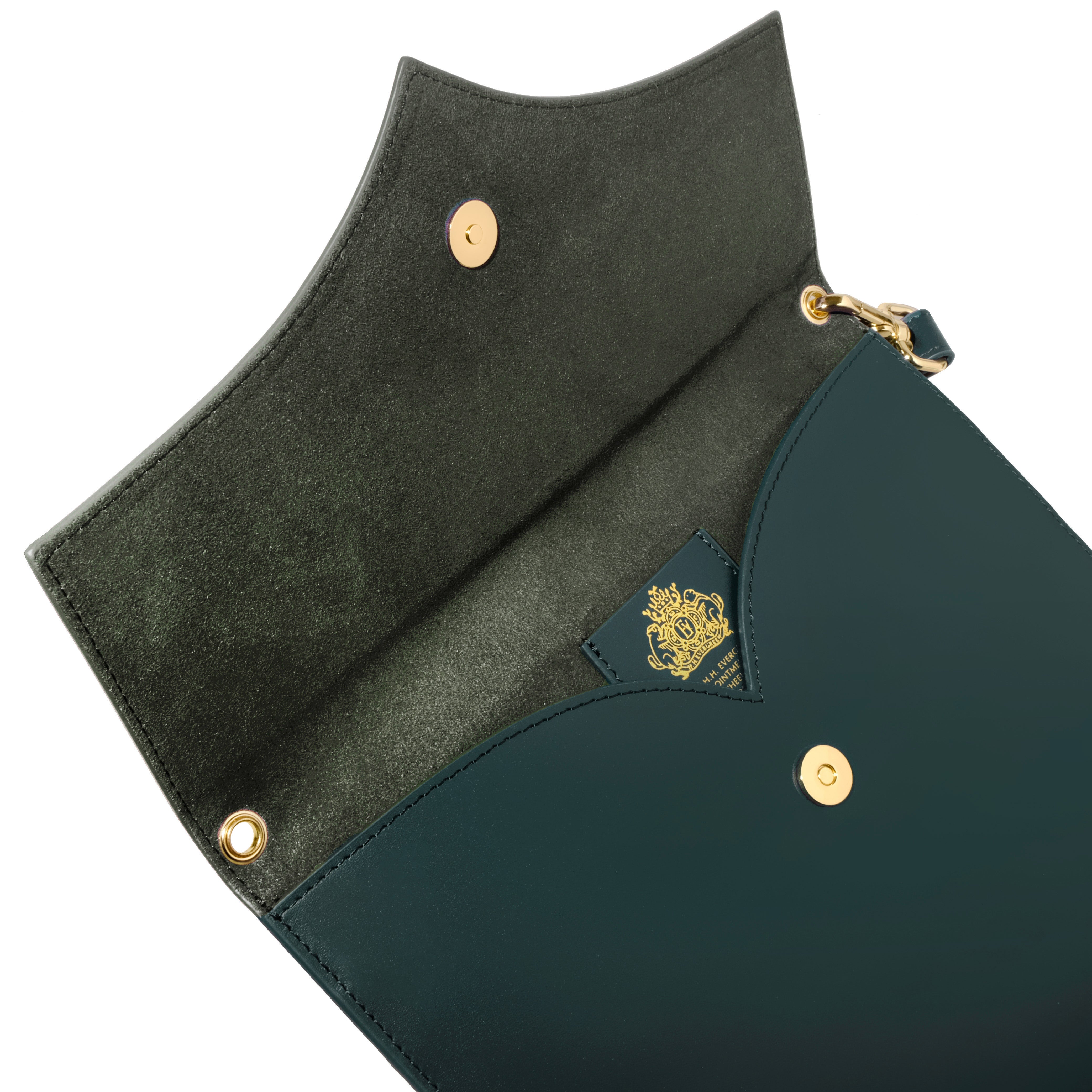 Leather Stationery Collection - The Pendant Folio A5 / Deep Teal