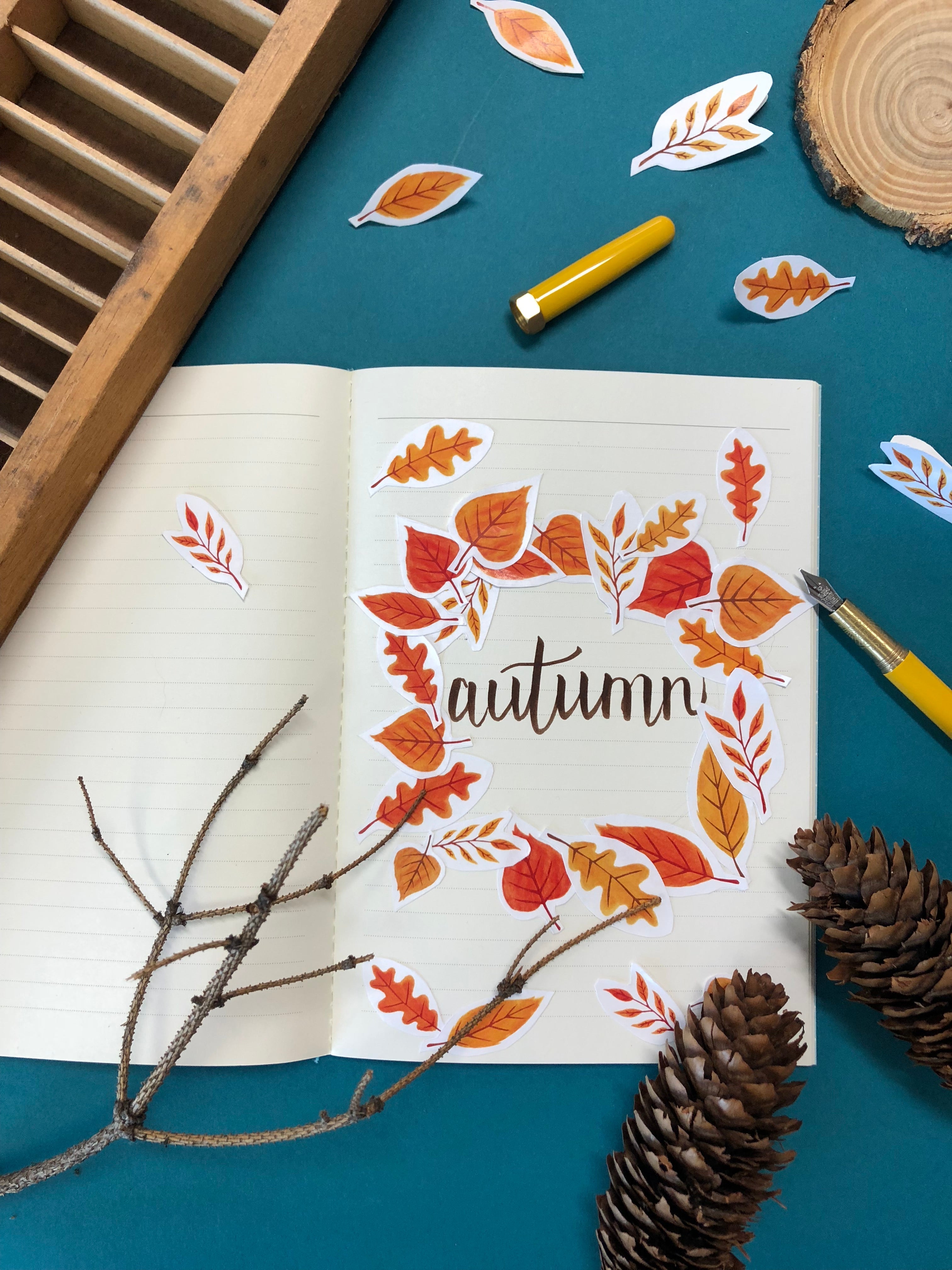 Autumn Leaves - Sticker